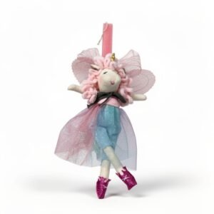 Λαμπάδα με κούκλα Μονοκερίνα Νεράιδα