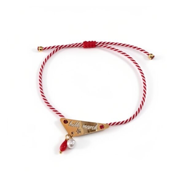 Μαρτάκι με ατσάλινο επιχρυσωμένο στοιχείο