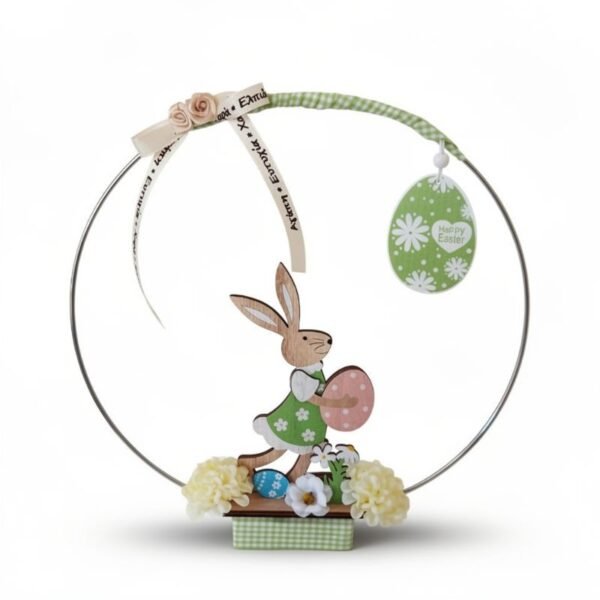 Πασχαλινό Στεφανάκι Λαγουδίτσα