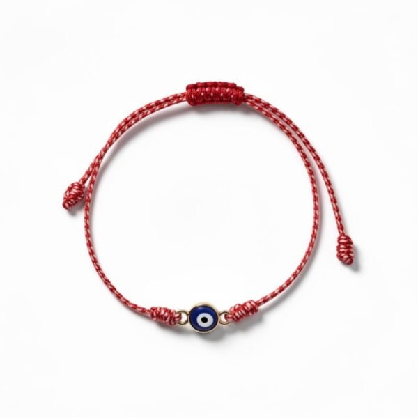 Βραχιόλι μαρτάκι με μεταλλικό στοιχείο ματάκι