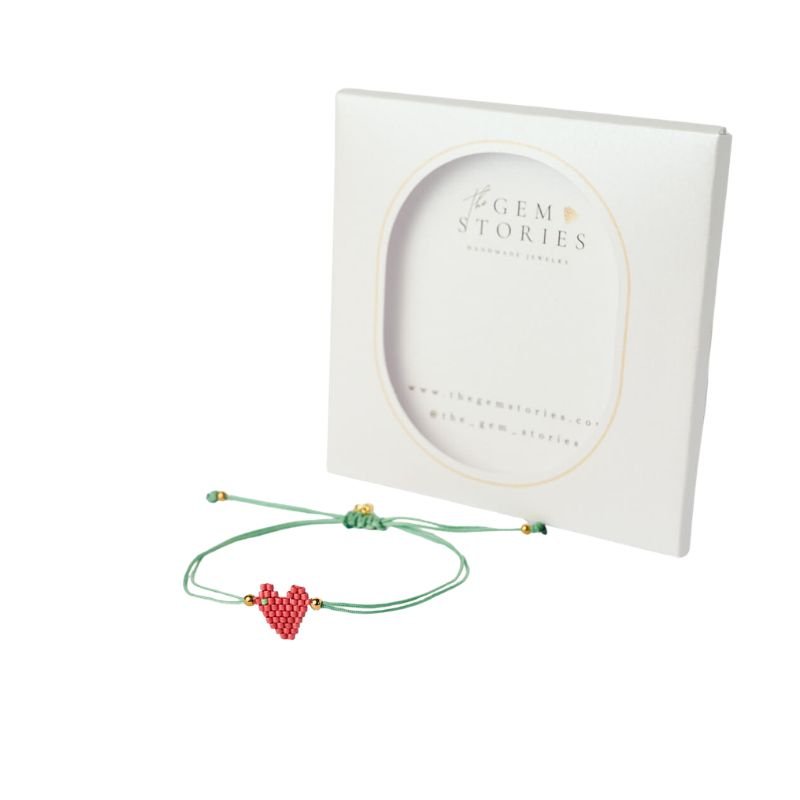 The-Gem-Stories-Miyuki-Delicate-Heart-Adjustable-Macrame-Bracelet6 Λεπτό βραχιόλι μακραμέ με miyuki και καρδιά ρυθμιζόμενο The Gem Stories