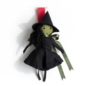 Πασχαλινή Λαμπάδα με Υφασμάτινη Κούκλα – Μάγισσα