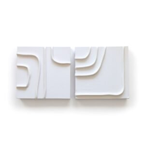 Μίνιμαλ Σετ καμβάδων ''γραμμικό" σχέδιο (20cm)