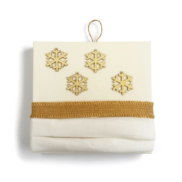 Χριστουγεννιάτικος καμβάς '' ΝΥΦΑΔΕΣ'' με ύφασμα