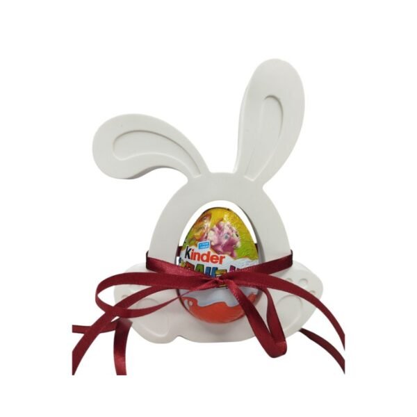 Πορσελάνινος Λαγός με Σοκολατένιο Αυγό