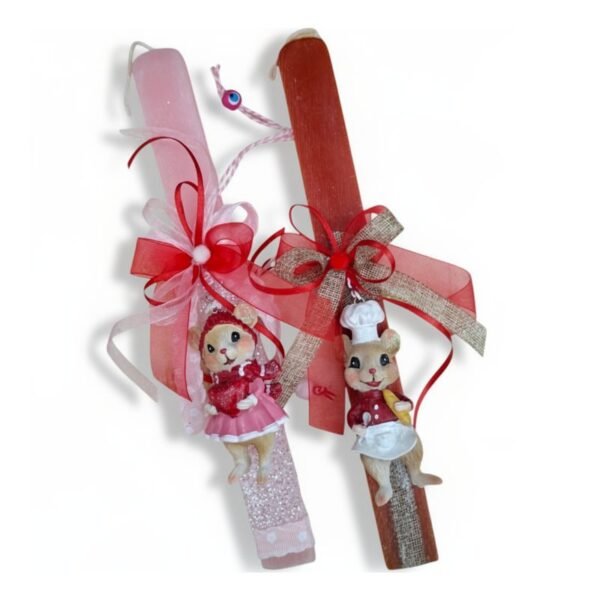 Σετ αρωματικές λαμπάδες για ζευγάρια, Ποντικάκια μάγειρες