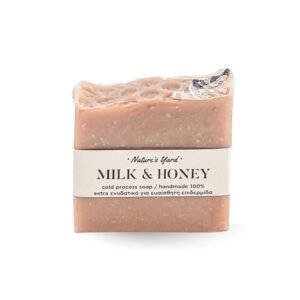 Σαπούνι ελαιολάδου με γάλα βρώμης & Μέλι 120gr