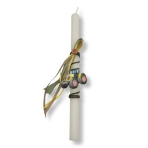 Πασχαλινή λαμπάδα με Τρακτέρ