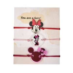 Παιδικό βραχιόλι αυξομειούμενο με παιδικό ήρωα ποντικίνα