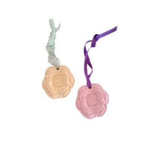 Αρωματικό συρταριών από πορσελάνη λουλούδι σετ