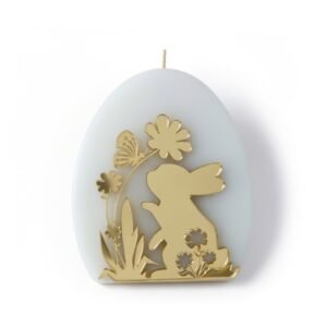 Αρωματικό πασχαλινό κερί - Αυγό με λαγουδάκι