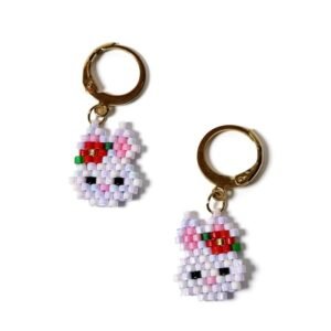 Σκουλαρίκια παιδικά Λαγουδάκια