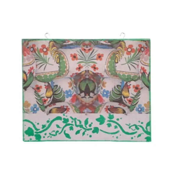 Πασχαλινή ξύλινη κλειδοθήκη