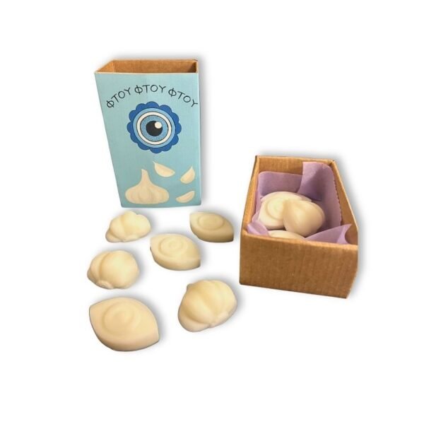 Κουτάκια με wax melts ''Για το κακό το μάτι''