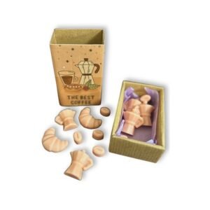 Κουτάκια με wax melts ''Λάτρεις με τους καφέδες''