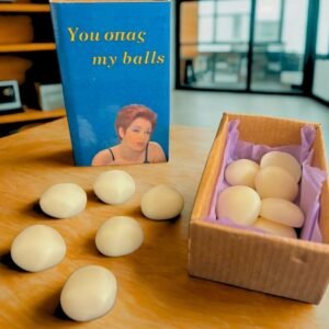 Κουτάκια με wax melts ''You σπας My balls''