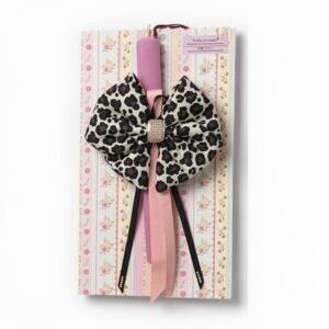 Λαμπάδα Φιόγκος animal print