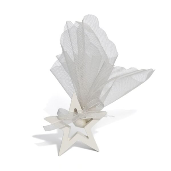 Μπομπονιέρα αστέρι από πορσελάνη