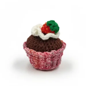 Σετ αρωματική λαμπάδα σόγιας και πλεκτό cupcake