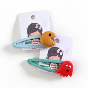 Τσιμπιδάκι μαλλιών σε σχέδιο ''pacman''