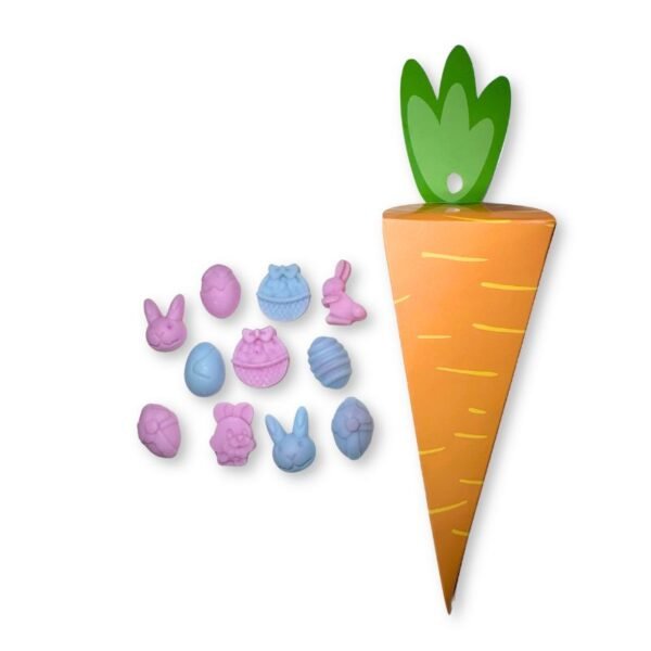 Wax melts πασχαλινά σχέδια σε συσκευασία καρότο!