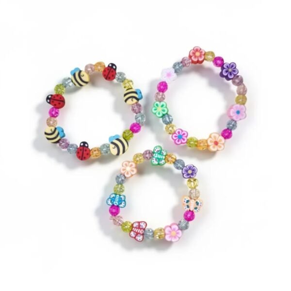 Παιδικά ελαστικά ανοιξιάτικα βραχιόλια