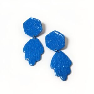 Σκουλαρίκια σε σχήμα φύλλου