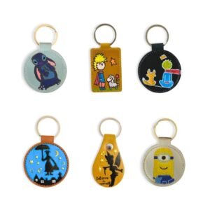 Μπρελόκ δερματίνη, Stitch and more