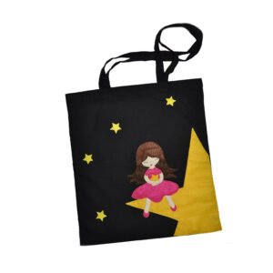 Τσάντα πάνινη - Tote bag "The Star Girl"