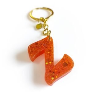 Μπρελόκ μονόγραμμα με προσωποποιημένα στοιχεία