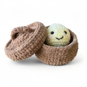 Πλεκτό Amigurumi βελουτέ Dumpling
