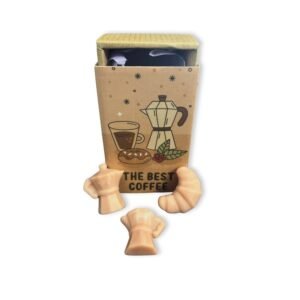 Κουτάκια με wax melts ''Λάτρεις με τους καφέδες''