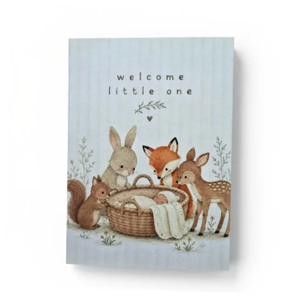 Ευχετήρια κάρτα “Welcome little one” με φάκελο