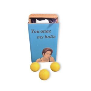 Κουτάκια με wax melts ''You σπας My balls''