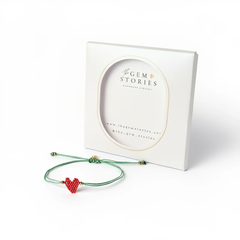 9YF553527-Miyuki-Heart-Charm-Bracelet-–-Red-Green