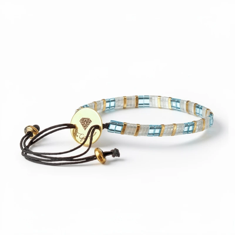 O44A30354-The-Gem-Stories-Bracelet-with-light-blue-white-and-Gold-Miyuki-Tila-Beads-Back-Side