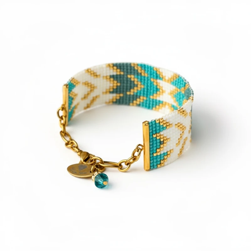 Z28Y39730-The-Gem-Stories-Miyuki-Hand-Stitched-Loom-Bracelets-claps