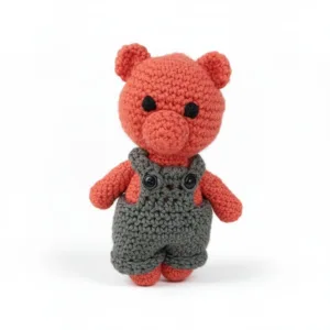 Πλεκτό γουρουνάκι amigurumi