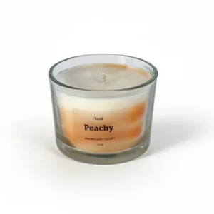''Peachy'' | Φυτικό Αρωματικό Κερί με Γλυκό Ροδάκινο