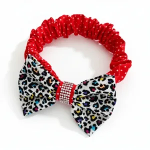 Κορδέλα bébé "Papillon" πουά & animal print
