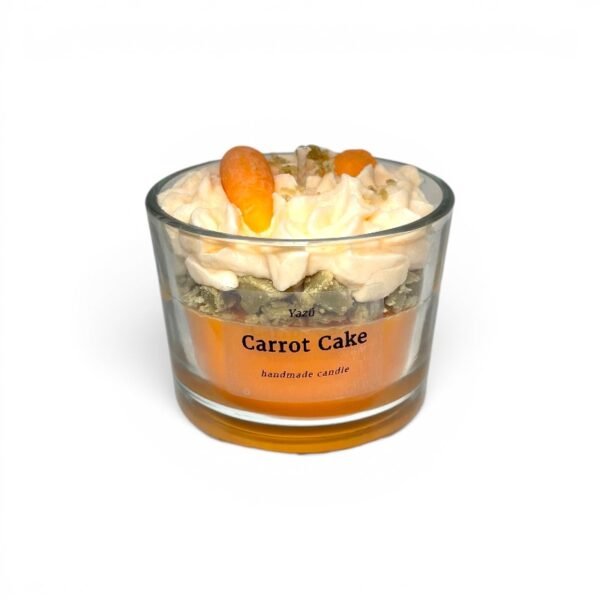 ''Carrot cake'' | Φυτικό Αρωματικό Κερί Κεικ Καρότου