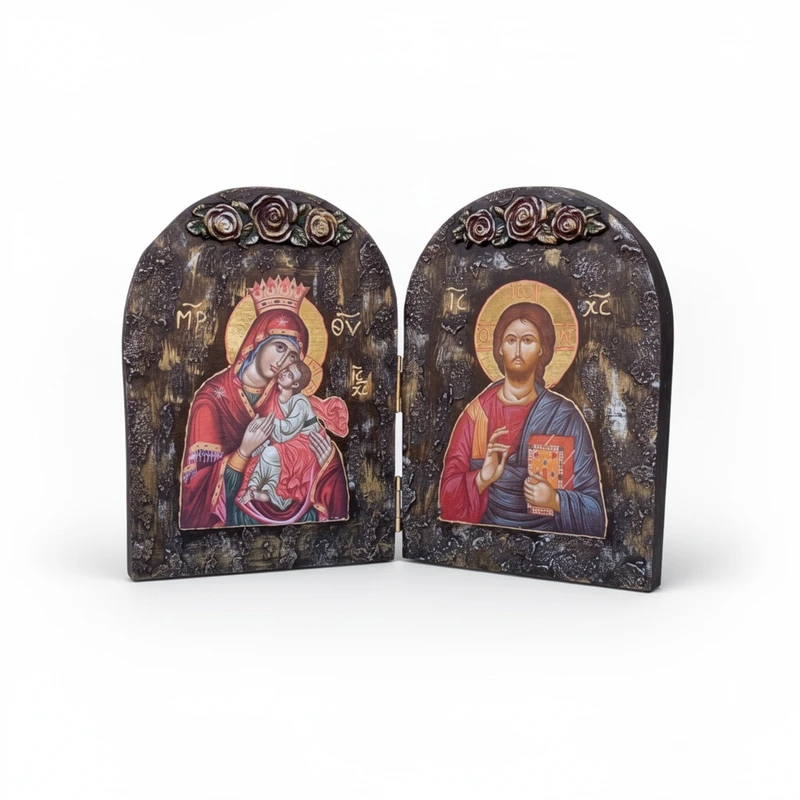 eikona-diptixi-theotokos-xristos-maria-gotsika