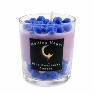 Αρωματικό Κερί Blue Raspberry σε ποτήρι 180γρ