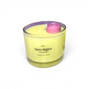 ''Quiet Nights'' | Φυτικό Αρωματικό Κερί Σιτρονέλα