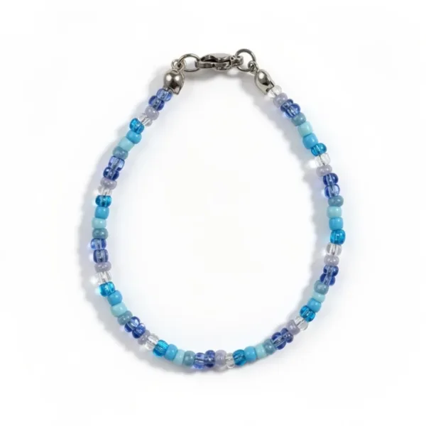 Βραχιόλι με χάντρες "Nebula bracelet blue"