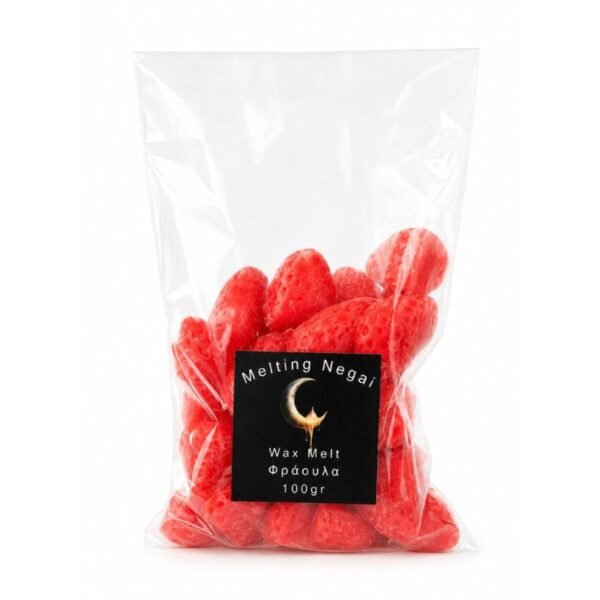 Wax melt με σχήμα και άρωμα Φράουλα | strawberry 100g