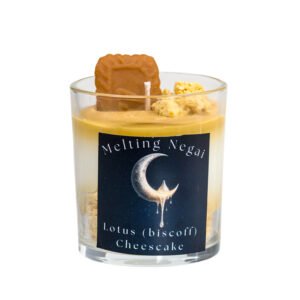 Αρωματικό Κερί Cheescake Lotus - Biscoff σε ποτήρι 180 γρ