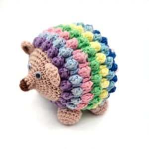 Σκαντζόχοιρος πλεκτός με βελονάκι (Amigurumi)