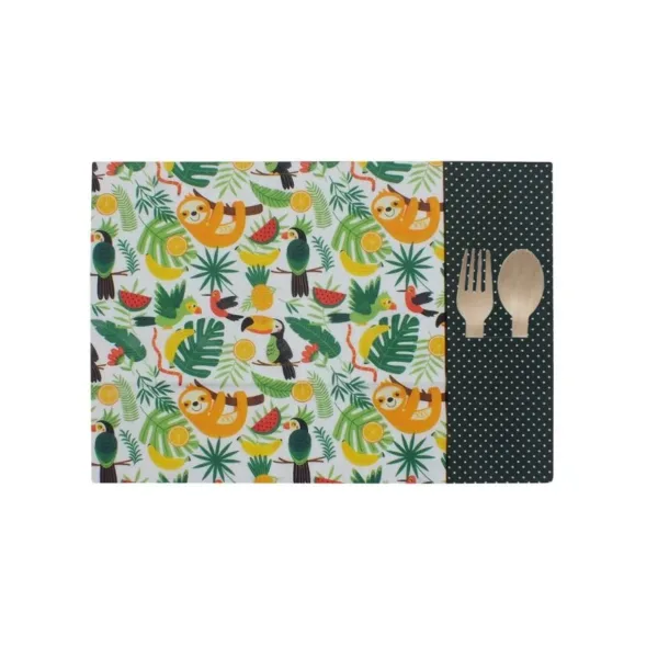 Παιδικό σουπλά (35x25 εκ.) - Summer jungle